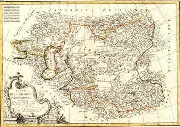 Carte de la Tartarie Independante qui comprend le Pays des Calmuks, celui des Usbeks, et le Turkestan